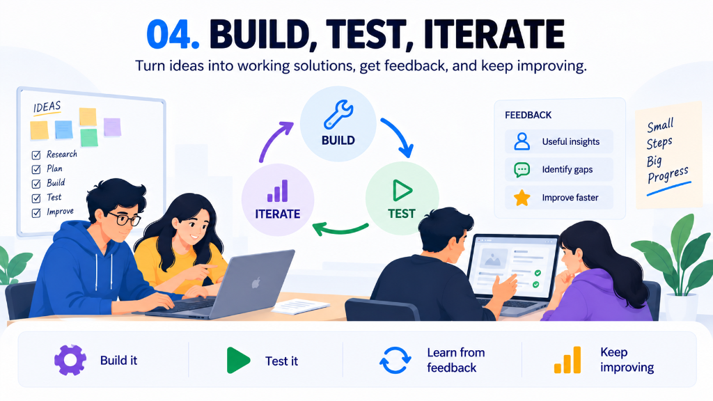 Build, test, iterate